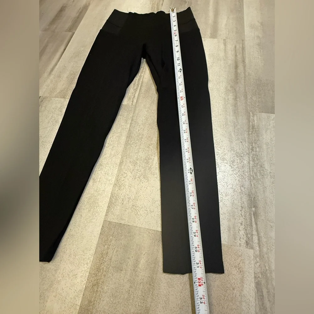 Zara Kids Black Leggings with Stylish Panels
